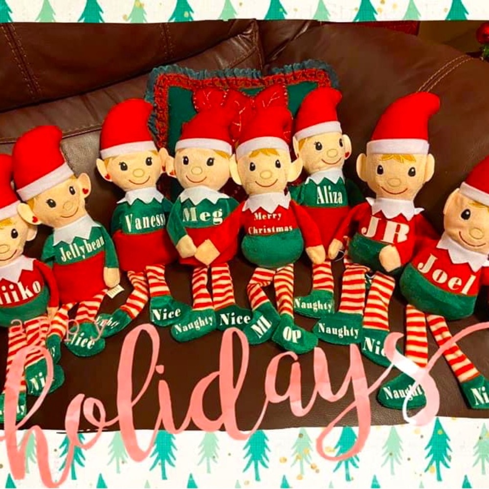 Personalized elves, girl or boy.